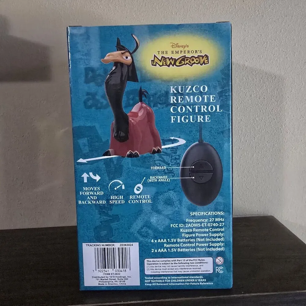Disney The Emperor's New Groove Llama Remote Control Figure New In Box